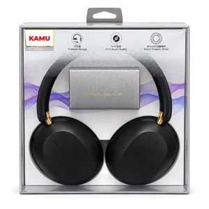 KAMU X22Max Wireless Over-Ear Headphones – Black — image 1