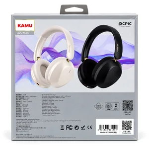 KAMU X22Max Wireless Over-Ear Headphones – Black — image 3