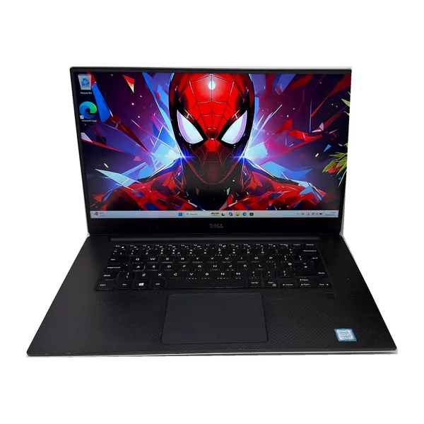 Dell XPS 15 9560 laptop open front view
