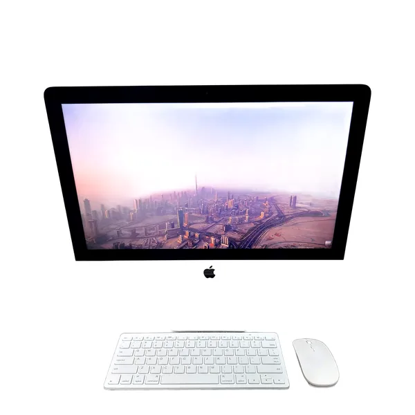 Refurbished Apple iMac 21.5-inch 2017 with keyboard and mouse