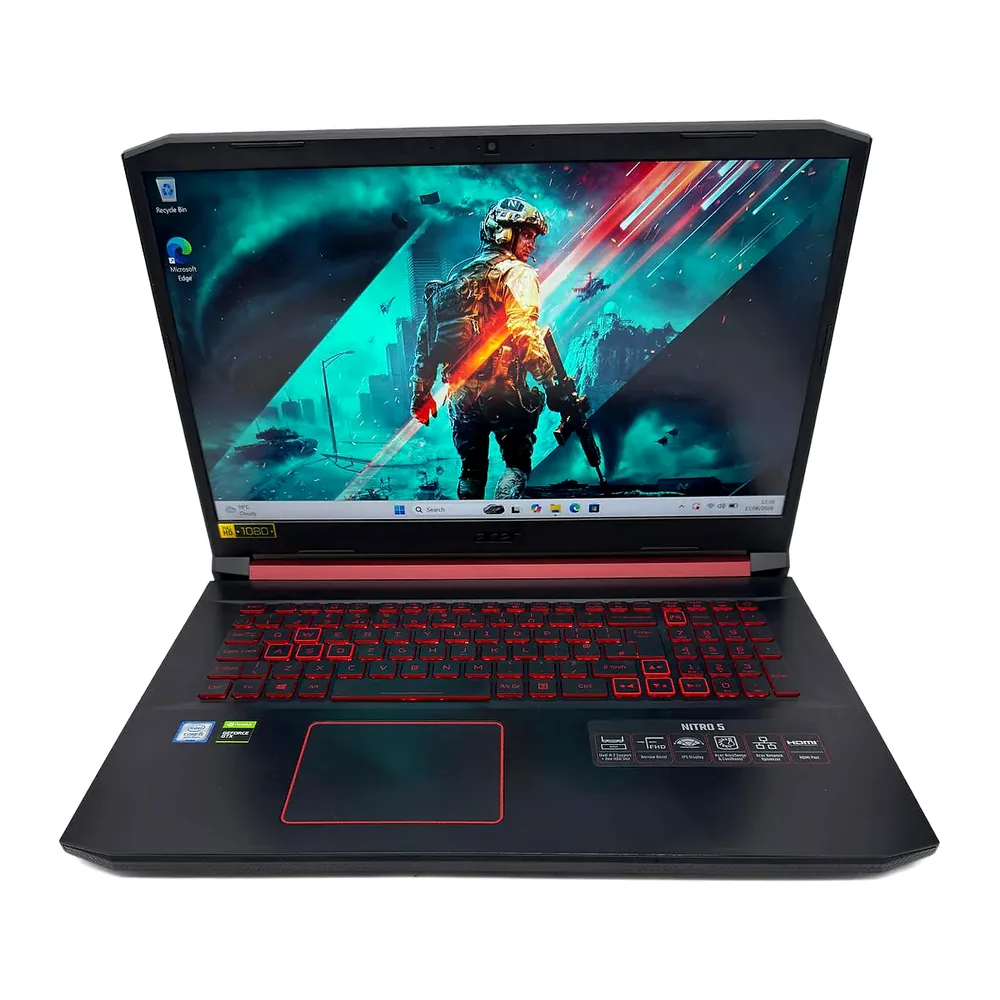 Acer Nitro 5 AN517-51 17.3-inch Gaming Laptop – Intel Core i5-9300H, 8GB RAM, 256GB SSD