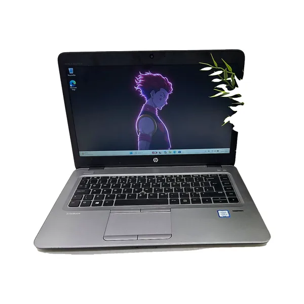 HP EliteBook 840 G4 14-inch laptop with Intel Core i5-7200U, 8GB RAM and 128GB SSD.