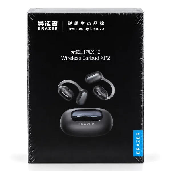 Erazer XP2 Open-Ear Wireless Earbuds – Bluetooth 5.4, Touchscreen Charging Case